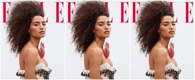 Image for article titled The Category Is ‘Cover Star’: Pose’s Indya Moore Is the 1st Transgender Person to Cover Elle Magazine