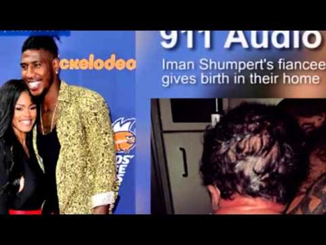911 Operator Walks Iman Shumpert Through His Daughter's Birth