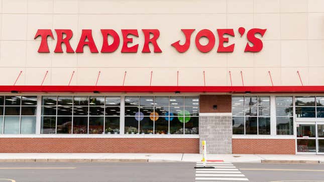 Entrance of Trader Joe's store