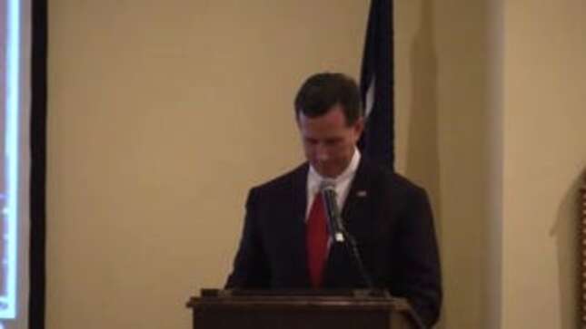 Insane Lady at Rick Santorum Event: Obama Tried to Nuke Charleston