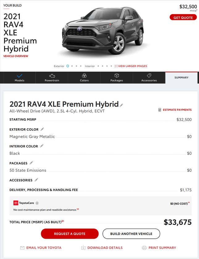 Image for article titled Some Automakers Still Haven't Figured Out We Want Them To Properly Disclose Prices On Their Websites