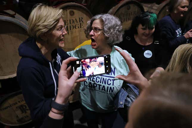 Image for article titled Last Call: Bernie eats a corn dog and other food highlights from Iowa