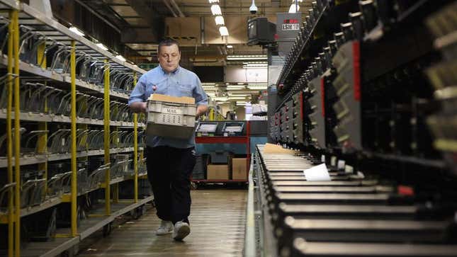 Image for article titled Moronic Mailroom Worker Worked Way Down From CEO