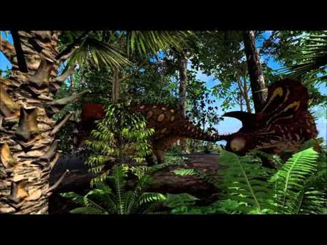 A Survival Game Where You Get To Play As The Dinosaurs