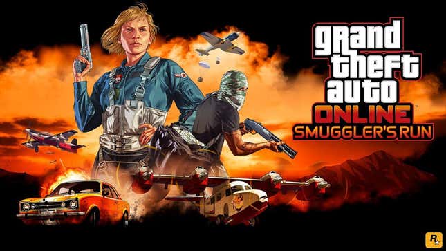 The Next <i>GTA Online</i> Update is All About Planes, Smuggling, and Races<em></em><em></em>