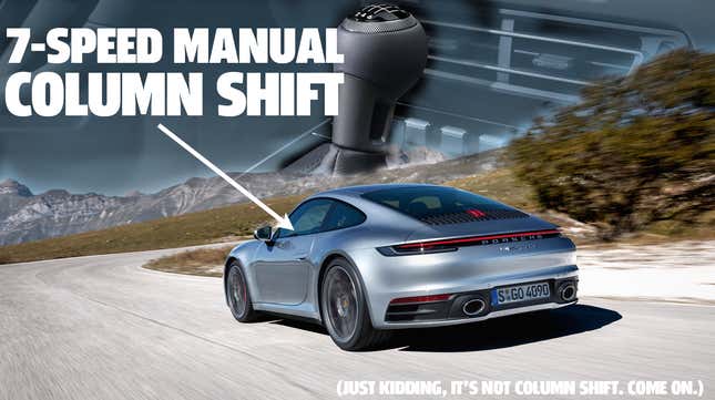 Image for article titled Porsche Will Let You Shift Your Own Gears On The 2020 Porsche 911 Carrera S and 4S