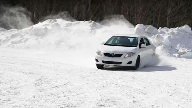 Image for article titled Of Course a Toyota Corolla Can Rally