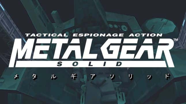 <i>Metal Gear Solid</i>, Only With An Anime Intro