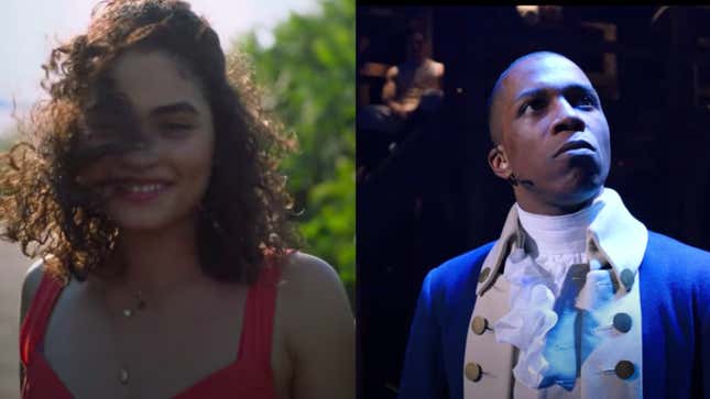 Brittany O’Grady in Little Voice; Leslie Odom, Jr. in Hamilton