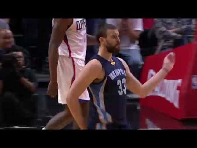 Marc Gasol Unveils The "Spanish McGregor Walk"