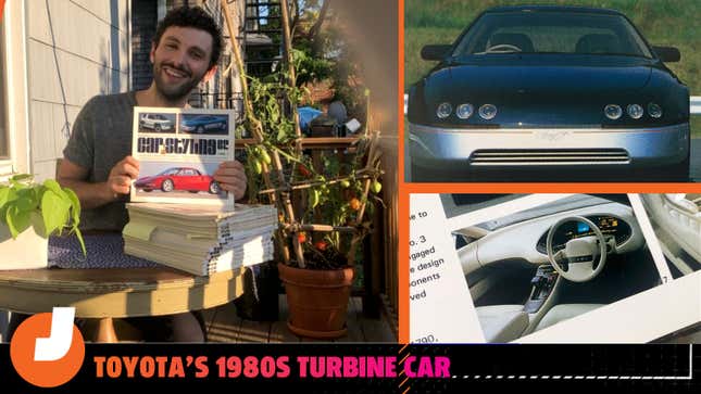 Toyota Was So Rich In The '80s It Built A Working Turbine Car