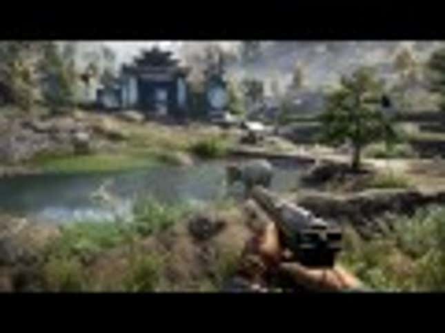 <em>Far Cry 4</em> Gameplay Video: Oh Man ELEPHANTS