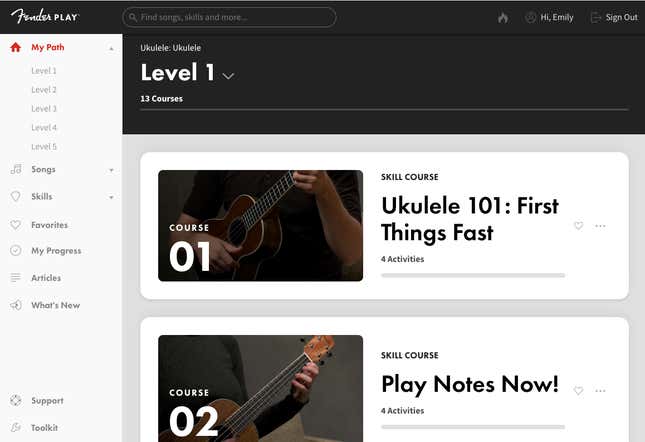 Image for article titled You Can Access Fender's Online Guitar Lessons For Free Right Now