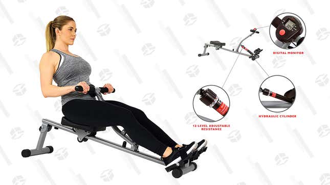Sunny Health &amp; Fitness SF-RW1205 Rowing Machine | $85 | Amazon