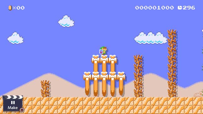Image for article titled Mario Maker’s New Update Is The Closest Thing To Zelda II Maker We’ll Ever Get