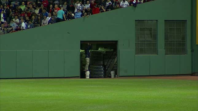 Yankees-Red Sox Game Delayed By Stuck Fenway Door
