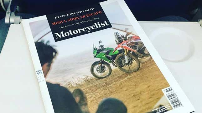 Image for article titled Motorcyclist Magazine Deserved Better