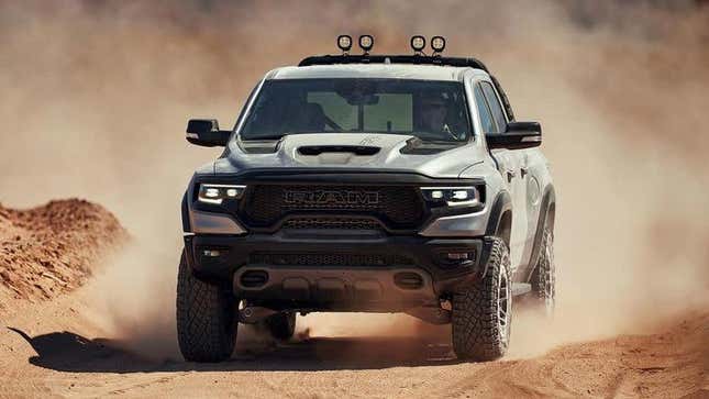 Image for article titled The 702-HP 2021 Ram TRX Finally Puts Hellcat V8 Power In A Pickup