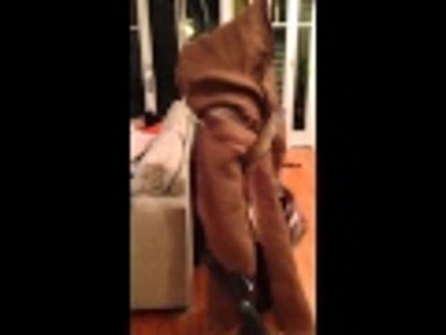 Kid Dresses As Jawa, Steals Hearts, Not Droids