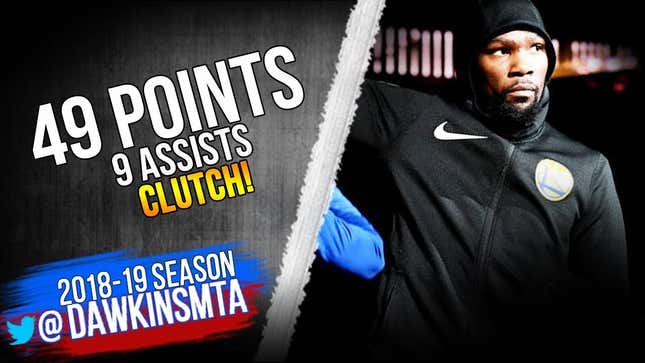 Dammit, Durant