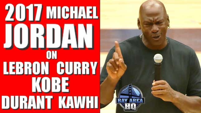 Michael Jordan Has Bad Kobe-Versus-LeBron Take