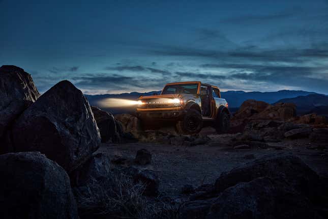 Image for article titled 2021 Ford Bronco: Every Official Picture We Could Find