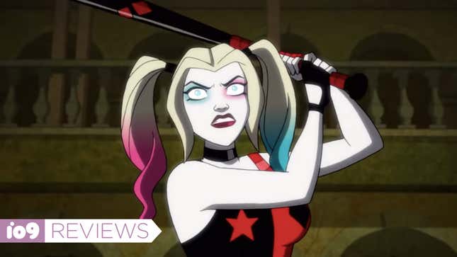 Harley Quinn getting ready to beat someone’s ass.