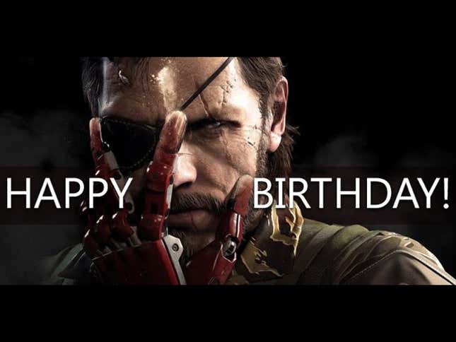 Check <i>Metal Gear Solid V</i> On Your Birthday For A Cool Surprise