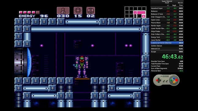 <i>Super Metroid</i>'s Elevators Are No Joke