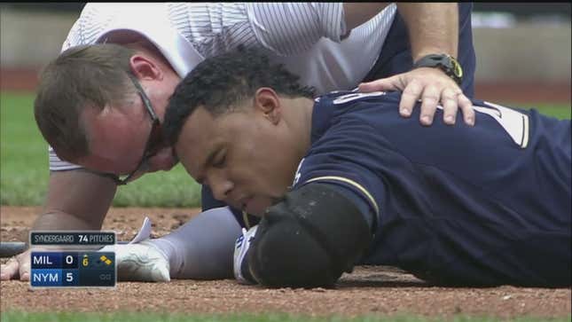 Carlos Gómez: No Concussion After Taking 97-mph Fastball To The Skull