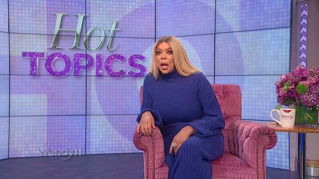 Image for article titled Wendy Williams Alludes to Blowback from Amie Harwick Joke Without Addressing It Directly