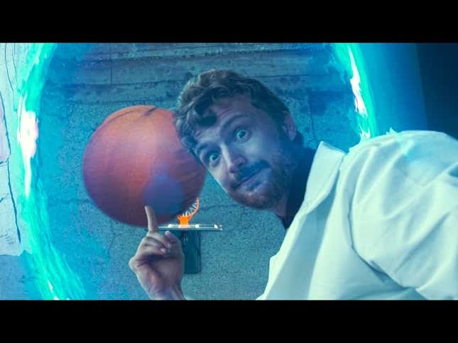 Playing Basketball With a <i>Portal</i> Gun Would Be Awesome