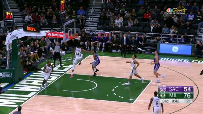 Giannis Antetokounmpo Boomed The Kings To Hell