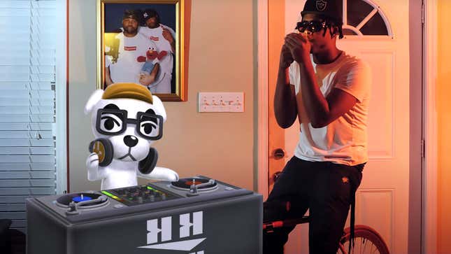 Image for article titled Rapper Sounds Like An Animal Crossing Character