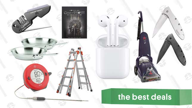 Image for article titled Thursday&#39;s Best Deals: All-Clad Pans, Airpods, Anker Speakers, and More