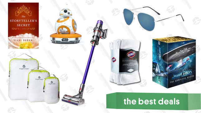 Image for article titled Sunday&#39;s Best Deals: Dyson Cordless Vacuums, Star Trek: TNG, Microfiber Towels, and More