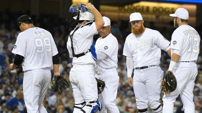 Image for article titled Report: The Dodgers Hate The Players&#39; Weekend Jerseys Just As Much As You Do