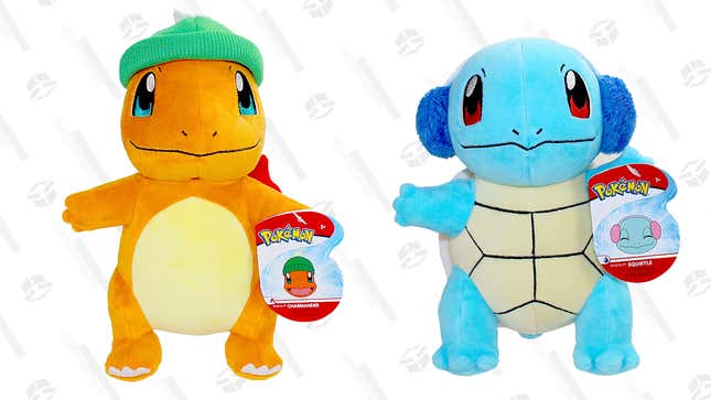 Charmander Holiday Plush | $12 | Amazon
Squirtle Holiday Plush | $12 | Amazon