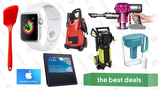 Image for article titled Monday&#39;s Best Deals: iTunes Gift Card, Apple Watches, Dyson Vacuums, and More