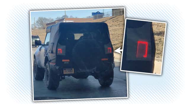 Image for article titled Take Your First Look At The 2020 Ford Bronco&#39;s Taillights