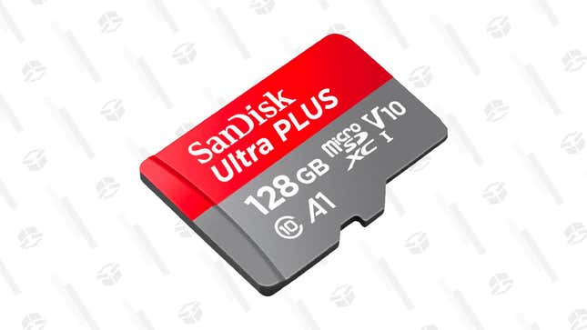 SanDisk - Ultra PLUS 128GB microSDXC UHS-I Memory Card | $12 | Best Buy
SanDisk - Ultra Plus 32GB microSDXC UHS-I Memory Card | $2 | Best Buy