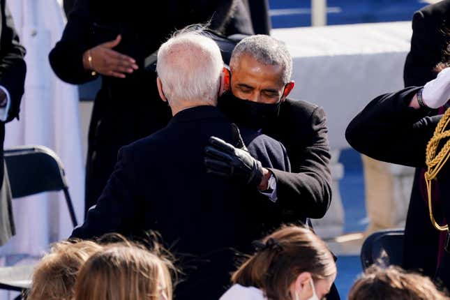 Image for article titled One Moment in Time: Black Excellence, Joy and Honor at the 59th Presidential Inauguration