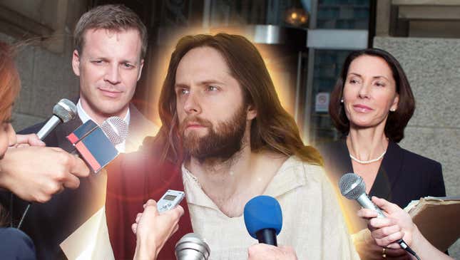 Image for article titled Christ Sues Catholic Church For Unlicensed Use Of His Image