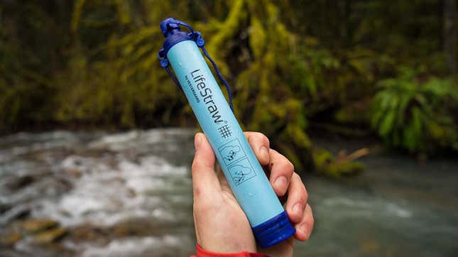 LifeStraw Personal Water Filter | $12 | Amazon
