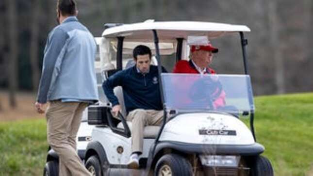 Let's Just Double Check What the Trump Administration Was Doing While Unemployment Benefits Ran Out