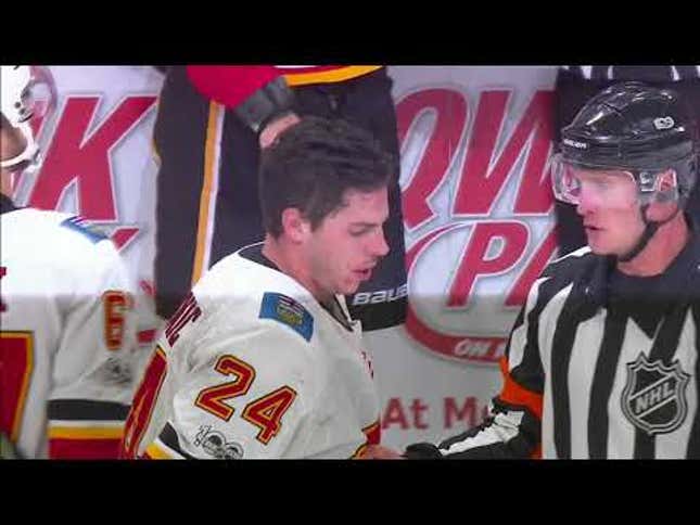 The Flames And Wings Had An Old-Fashioned Dust-Up