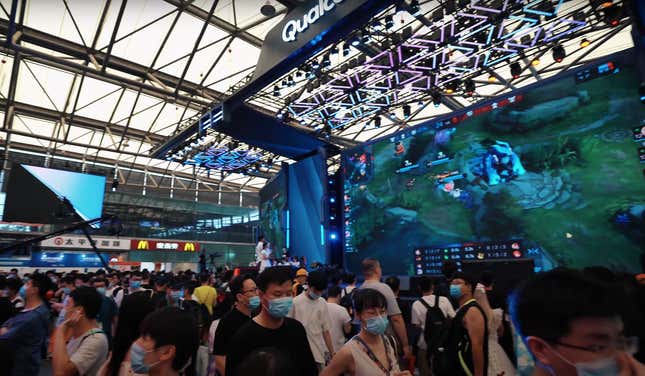 Image for article titled China Just Held Its Biggest Gaming Expo In Person