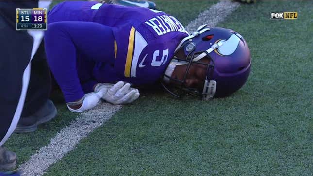 Vikings Angry At "Cheap" Rams After Late Hits On Teddy Bridgewater