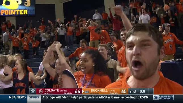 Bucknell Wins In Regulation Despite Being Down Ten Points With Less Than 50 Seconds Left