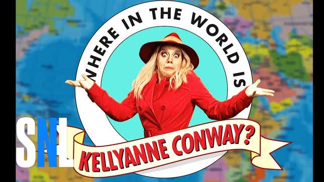 Kellyanne Conway's Not Missing--She's Been Fixing the Opioid Crisis, Okay?